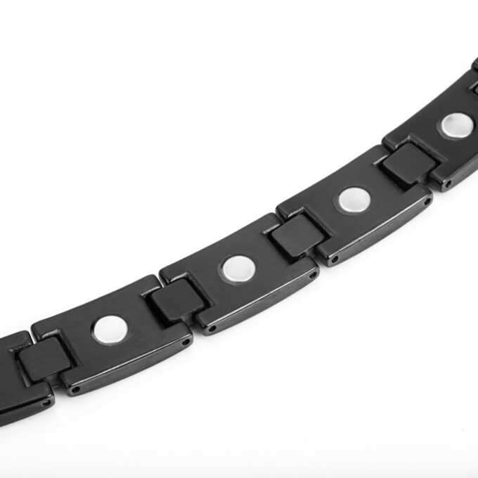 Titanium Carbon Fiber Blood Circulation Magnetic Arthritis Bracelet - Image 11