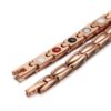 Stainless Steel Rose Gold Bio Magnetic Bracelet Necklace Series - Image 9