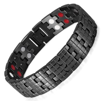 Stainless Steel Mens Magnetic Bracelets for Arthritis Pain Relief