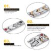 Woman's Arthritis Magnetic Bracelets Reviews Blood Circulation Titanium Bracelet - Image 5