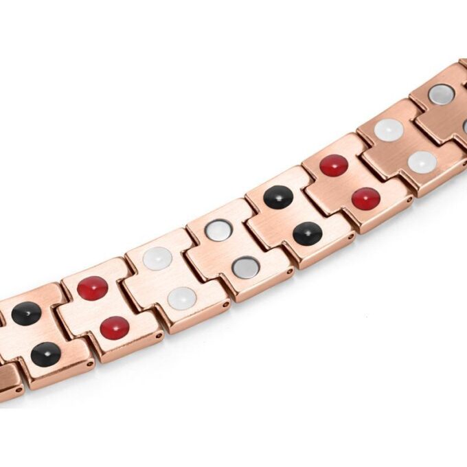 Stainless Steel No Side Effects Therapeutic Bracelet Magnetic Bracelet for Mens - Image 5