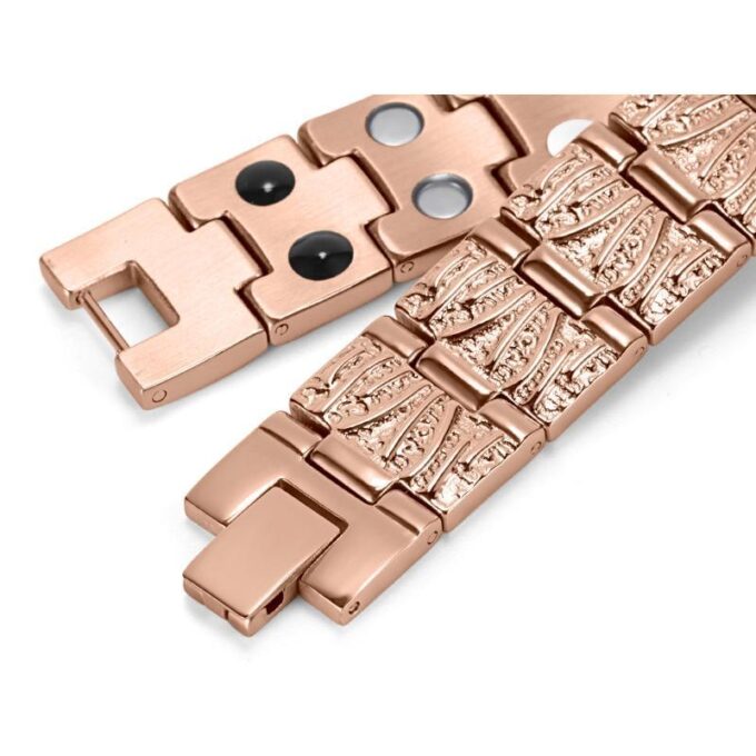 Stainless Steel No Side Effects Therapeutic Bracelet Magnetic Bracelet for Mens - Image 6