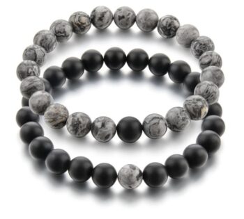 Grey Distance Bracelets