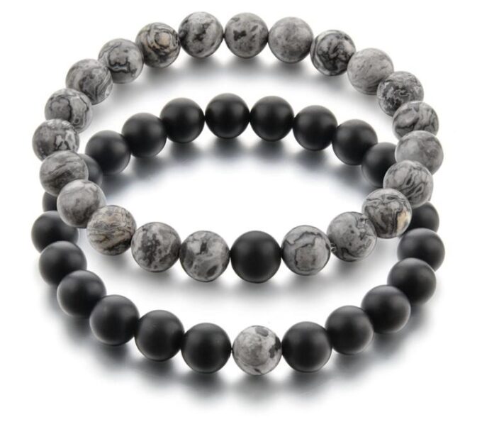 Grey Distance Bracelets
