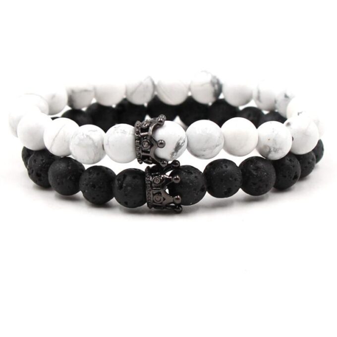 Classic Crown Distance Bracelets - Image 2
