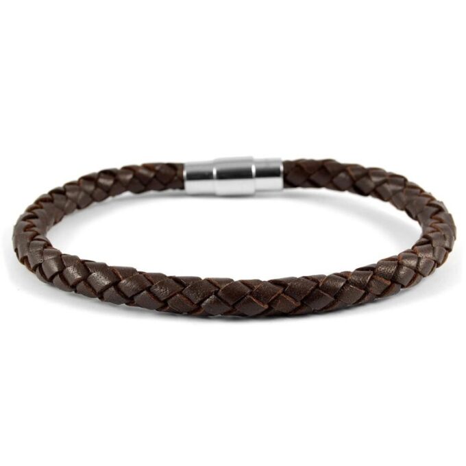 6mm Brown Bolo Leather Bracelet