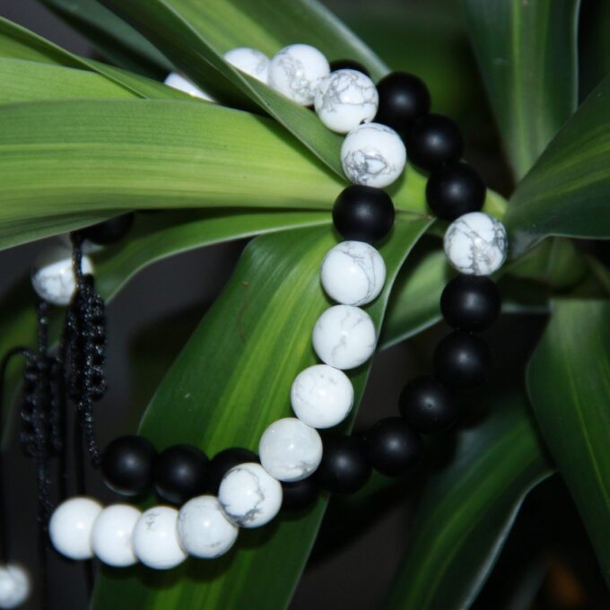 Gemstone Adjustable Distance Bracelets Set - Image 2