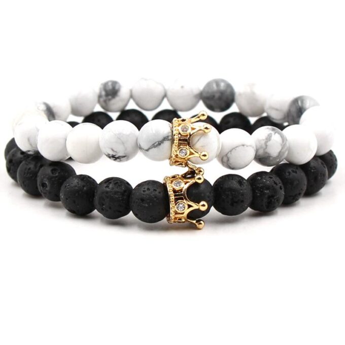 Classic Crown Distance Bracelets - Image 3