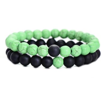 Green Distance Bracelets