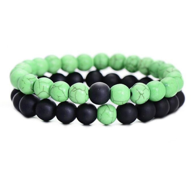 Green Distance Bracelets
