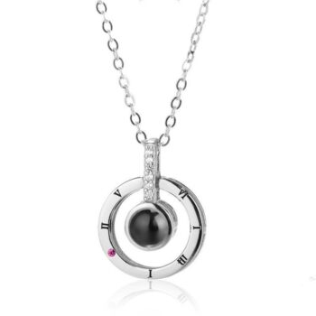 I Love You Necklace - Silver