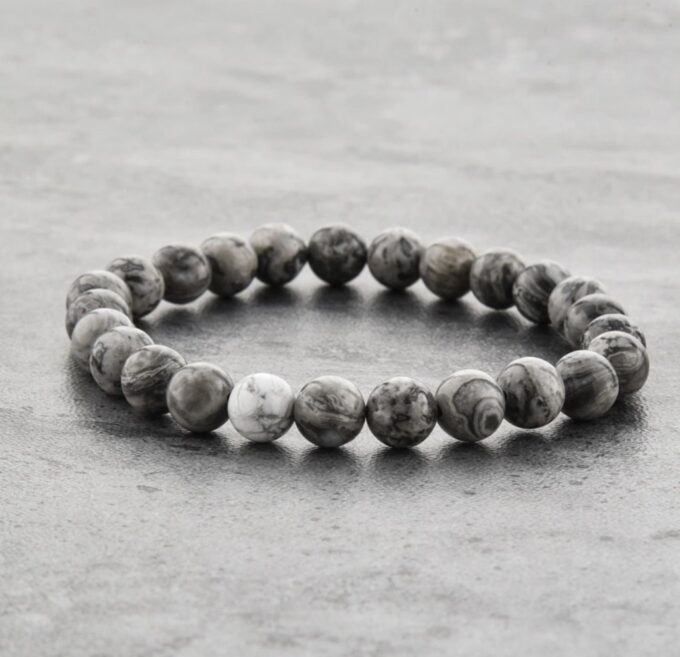 Grey Distance Bracelets - White - Image 3