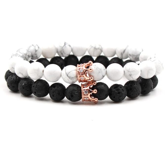 Classic Crown Distance Bracelets - Image 4