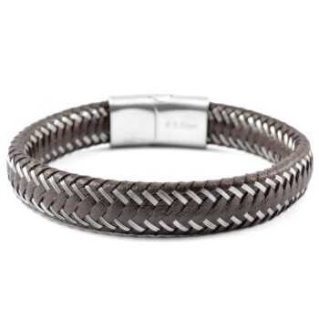 Unique Braided Leather Bracelet