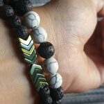 Calm Lava Stone Diffuser Anxiety Bracelet