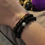 White Howlite Lava Stone Diffuser Anxiety Bracelet