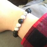 Calm Lava Stone Diffuser Anxiety Bracelet