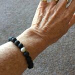 White Howlite Lava Stone Diffuser Anxiety Bracelet