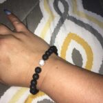 White Howlite Lava Stone Diffuser Anxiety Bracelet