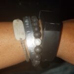 White Howlite Lava Stone Diffuser Anxiety Bracelet