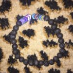 Sacred Arrow Lava Stone Diffuser Anxiety Bracelets