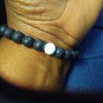 White Howlite Lava Stone Diffuser Anxiety Bracelet