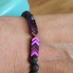 Sacred Arrow Lava Stone Diffuser Anxiety Bracelets