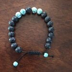 Calm Lava Stone Diffuser Anxiety Bracelet