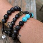 Calm Lava Stone Diffuser Anxiety Bracelet