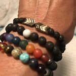 Sacred Arrow Lava Stone Diffuser Anxiety Bracelets