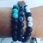 Calm Lava Stone Diffuser Anxiety Bracelet