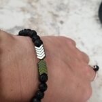 Sacred Arrow Lava Stone Diffuser Anxiety Bracelets