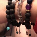 Rainbow Aura Glass Diffuser Anxiety Bracelets