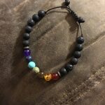 7 Chakra Adjustable Anxiety Bracelet