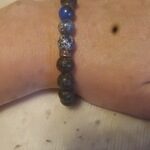 Blue Regalite Anxiety Bracelet