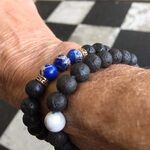 Blue Regalite Anxiety Bracelet