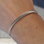 Stainless Steel High Gauss Magnetic Bangle for Pain