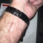 Titanium Mens Magnetic Therapeutic Bracelets Benefit for Wrist Pain