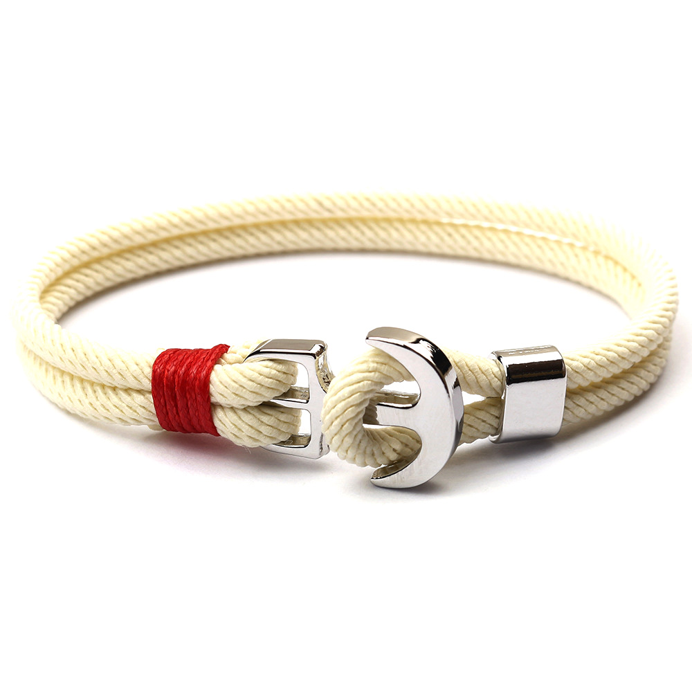 Personalised Anchor Men's Leather Bracelets - Image 7